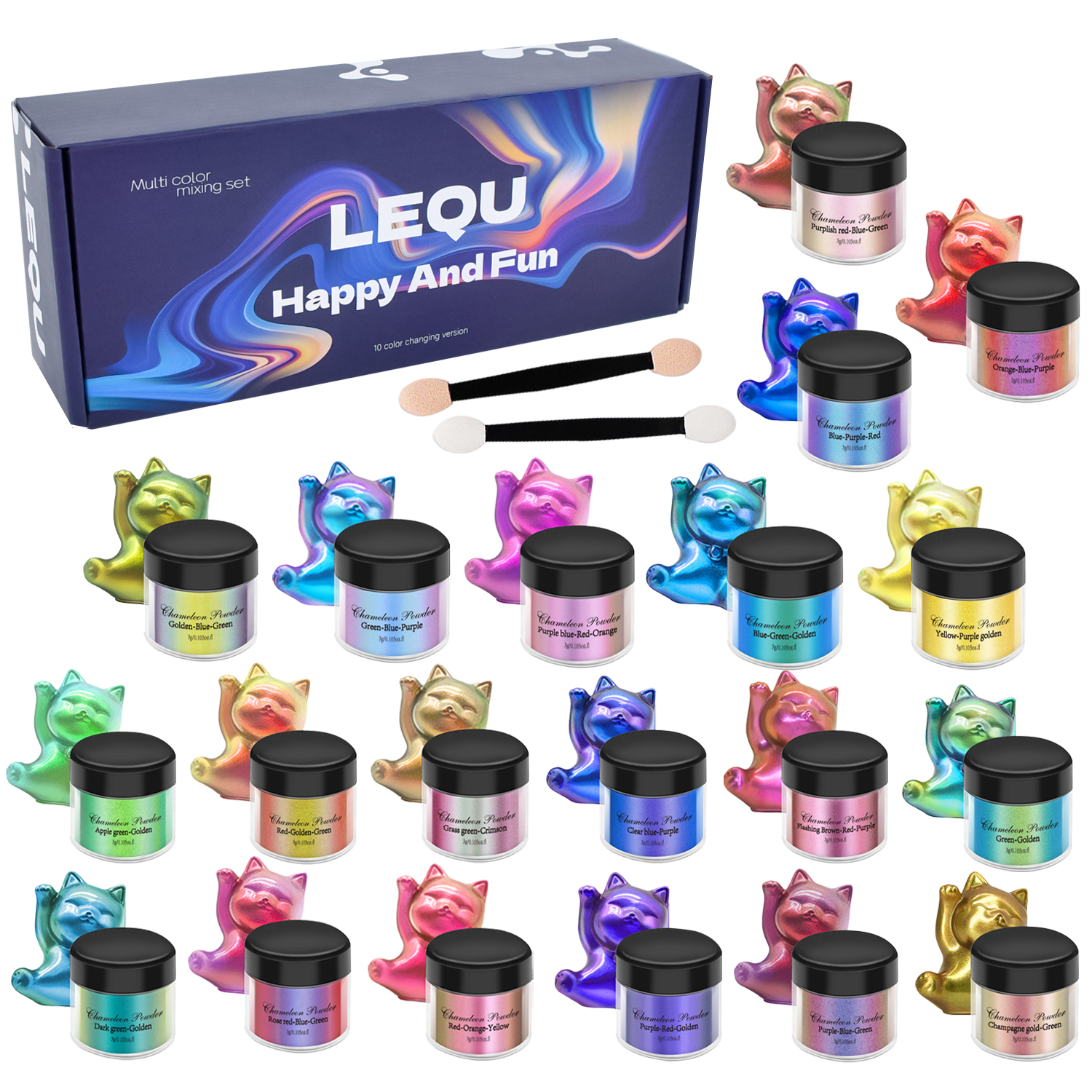 Soap Making For Beginners Book - 1 Set Chameleon Powder Nail Chrome