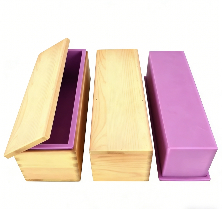Soap Making Designs - Flexible Silicone Soap Mold Rectangular Loaf