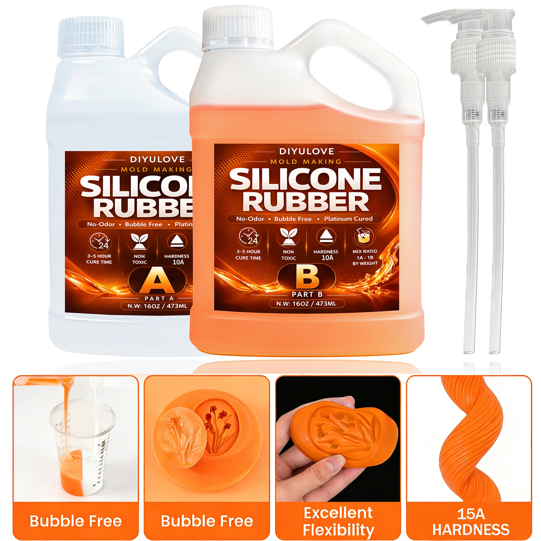 Soap Making Oven - Liquid Silicone Rubber Kit,High-Performance Fast Cure