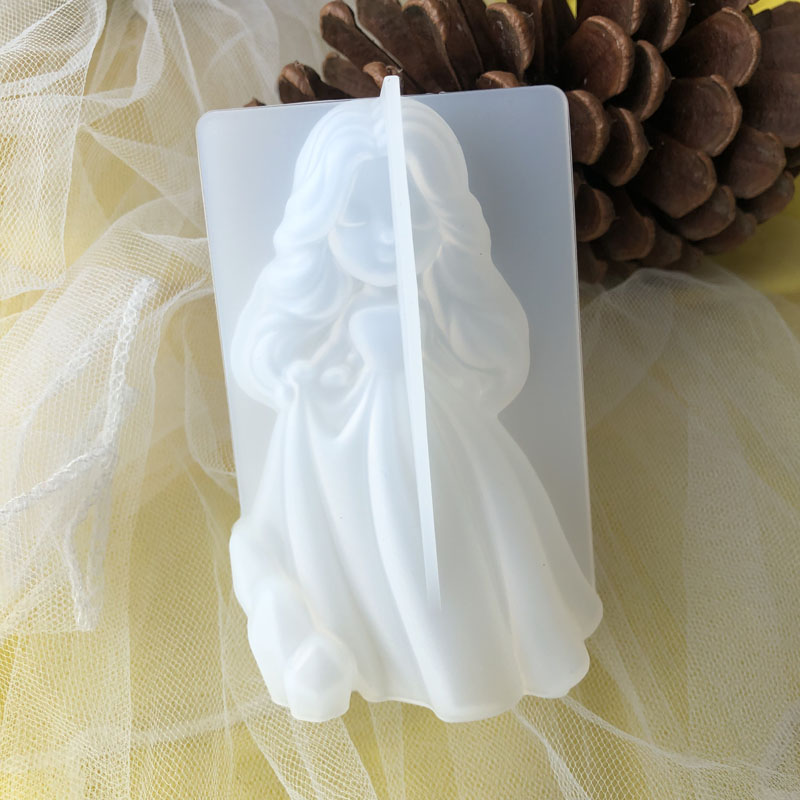 3D Cute Princess Silicone Cand - Soap Making Oven incelemesi ve fiyatı
