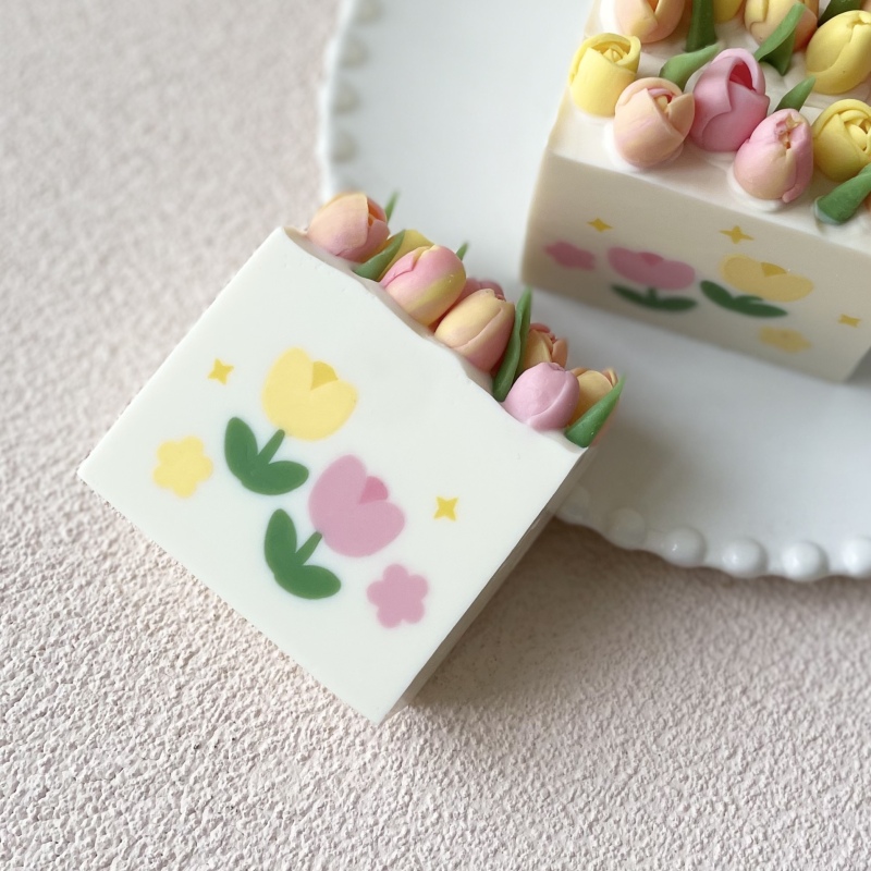 Flower Tulip Pattern Clay Extr - Soap Making For Beginners Book incelemesi ve fiyatı