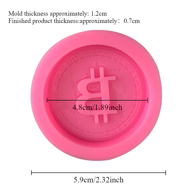 1/3pcs Currency Logo Soap Sili - Soap Making Oven incelemesi ve fiyatı
