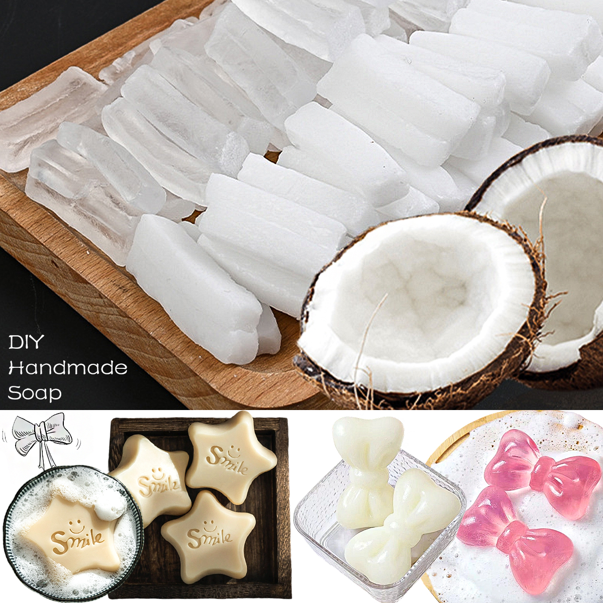 DIY Bar Soap Base Handmade Soa - Soap Making With Soap Base incelemesi ve fiyatı
