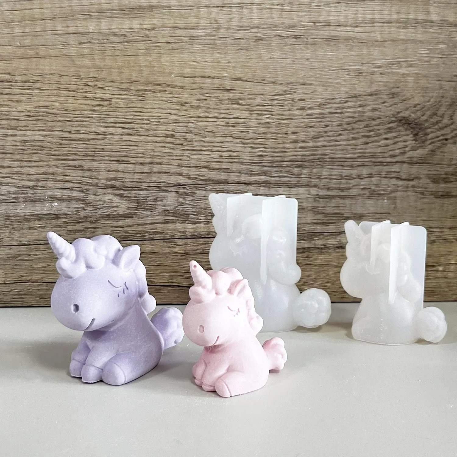 3D Geometric Silicone Unicorn  - Soap Making Items incelemesi ve fiyatı