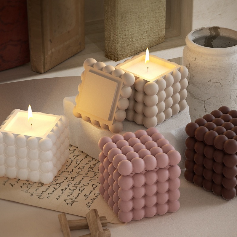 DIY 3D Bubble Cube Candle Sili - Soap Making Books incelemesi ve fiyatı