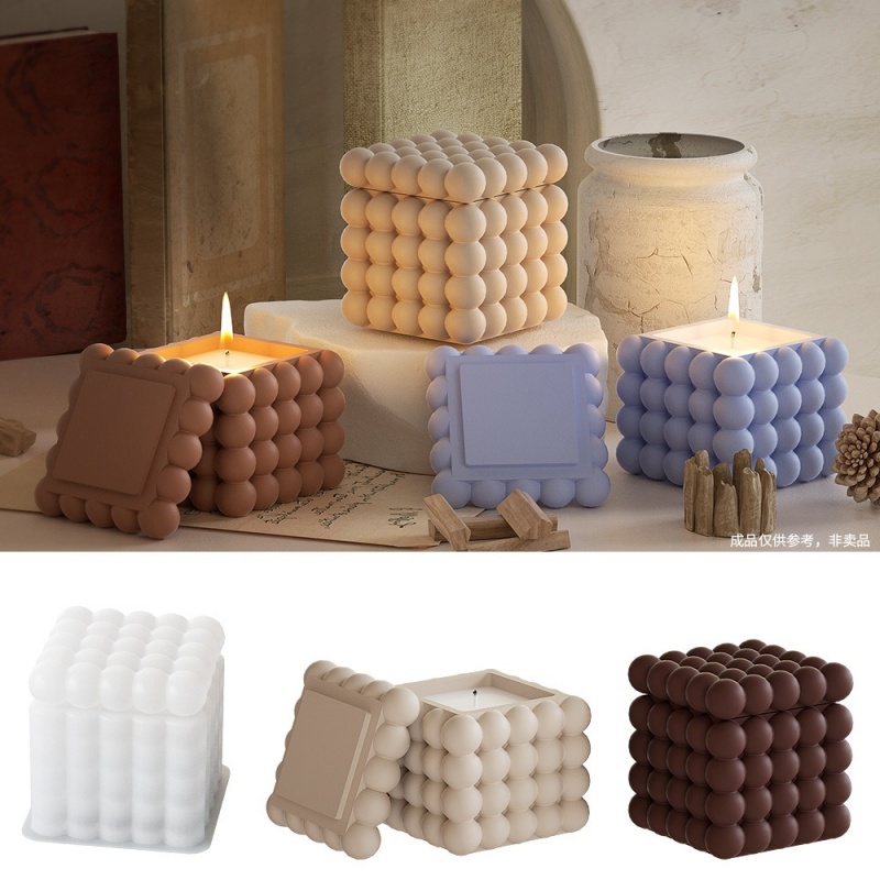 DIY 3D Bubble Cube Candle Sili - Soap Making Books incelemesi ve fiyatı