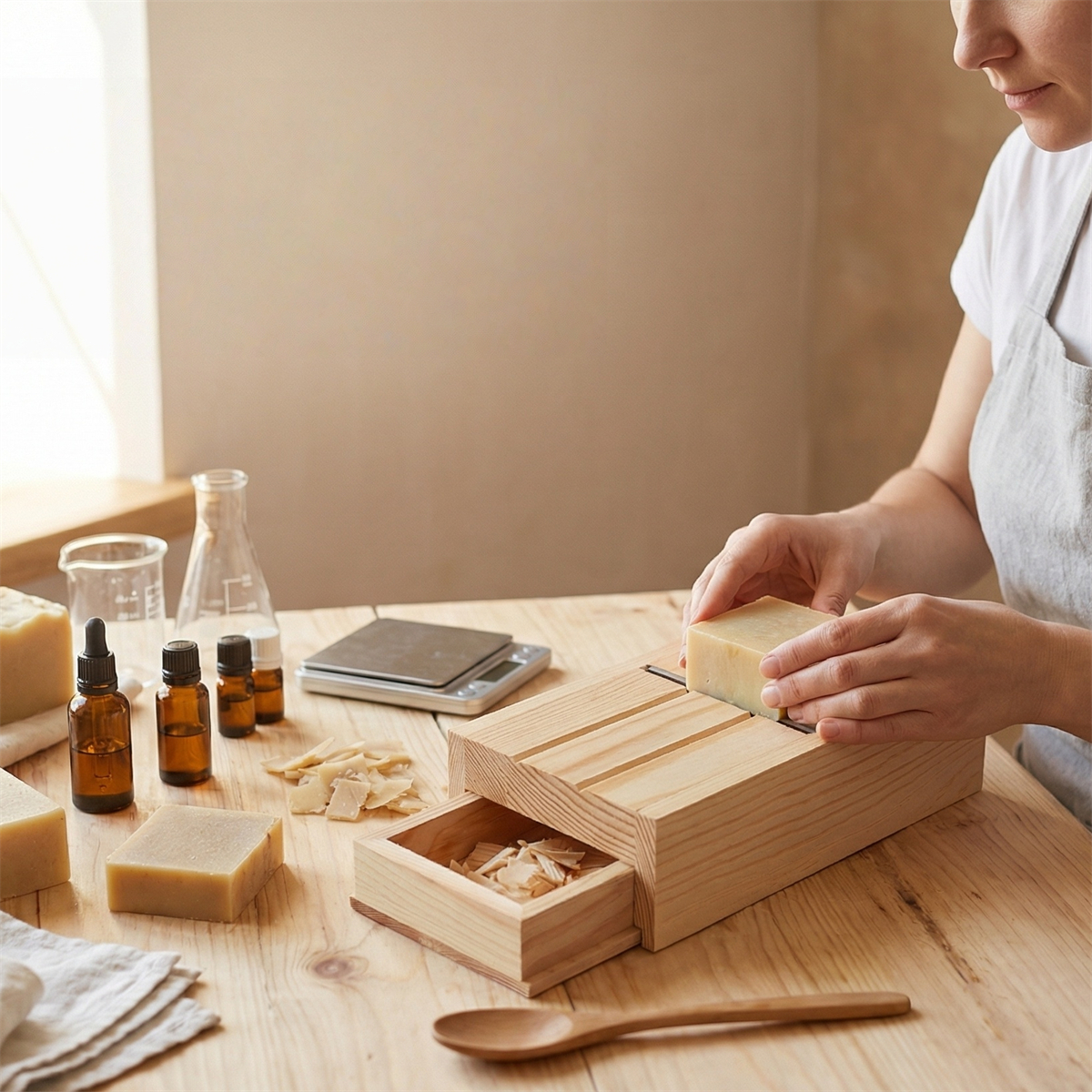 Soap Planer Cutter Drawer Box  - Soap Making Books incelemesi ve fiyatı