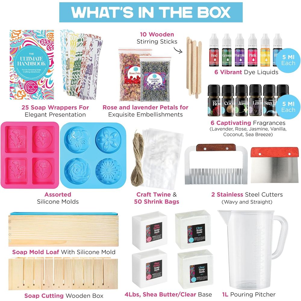 Soap Making Kit: Melt & Pour B - Soap Making With Soap Base incelemesi ve fiyatı