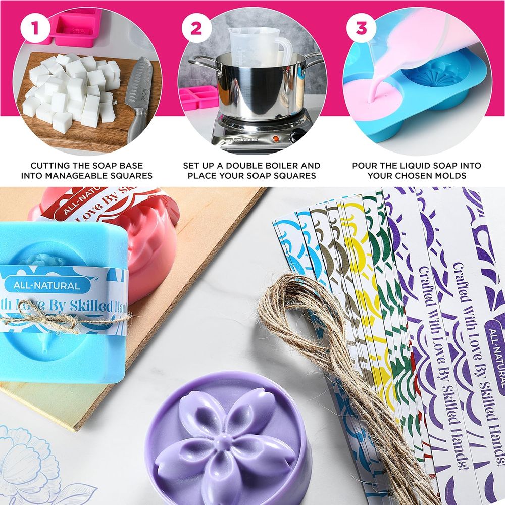 Soap Making Kit: Melt & Pour B - Soap Making With Soap Base incelemesi ve fiyatı