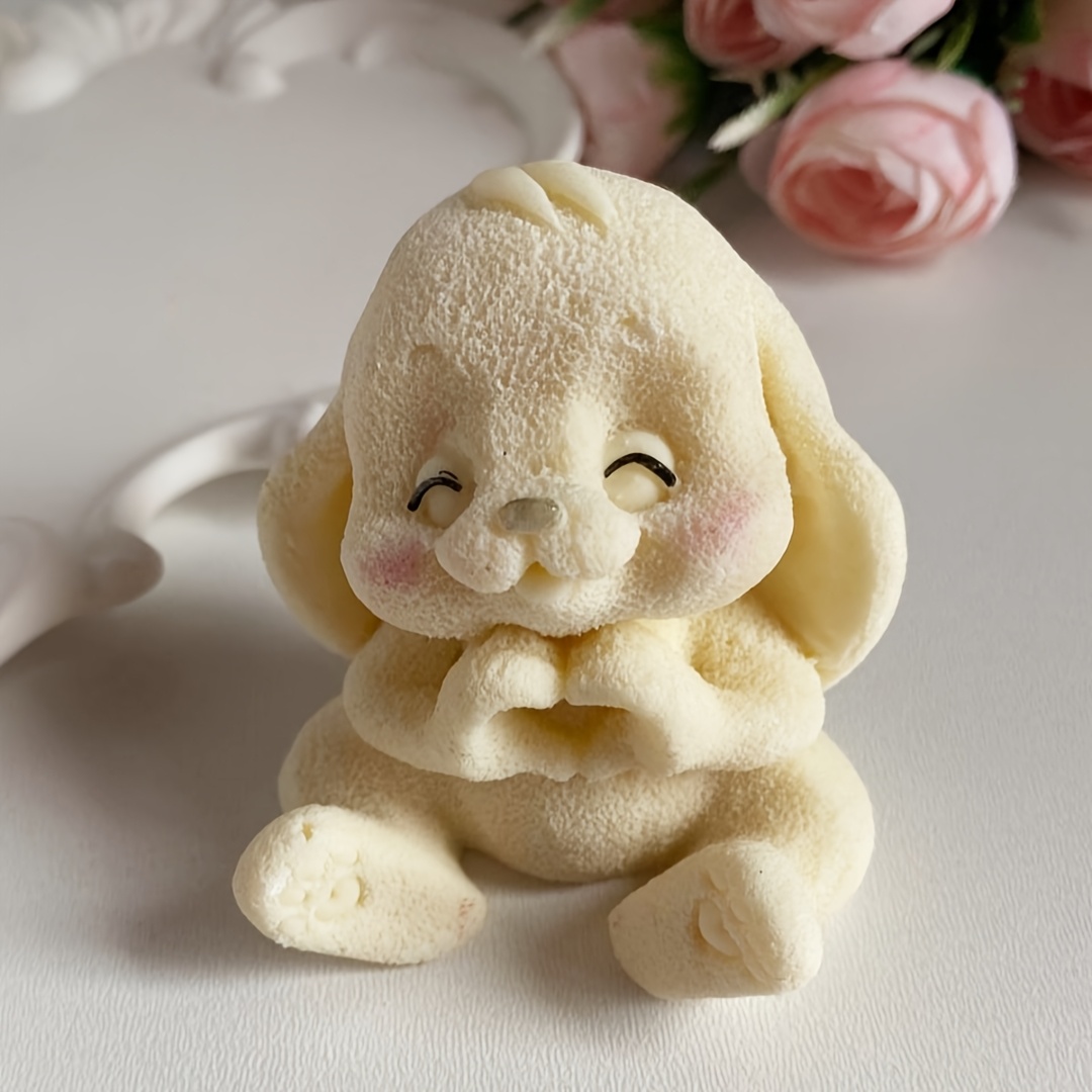 1pc Adorable Rabbit Resin Sili - Soap Making Oven incelemesi ve fiyatı