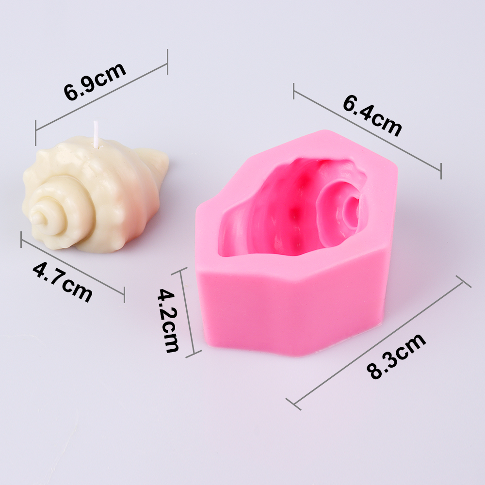 New Sea Snail Conch Silicone C - Soap Making Raw Material incelemesi ve fiyatı