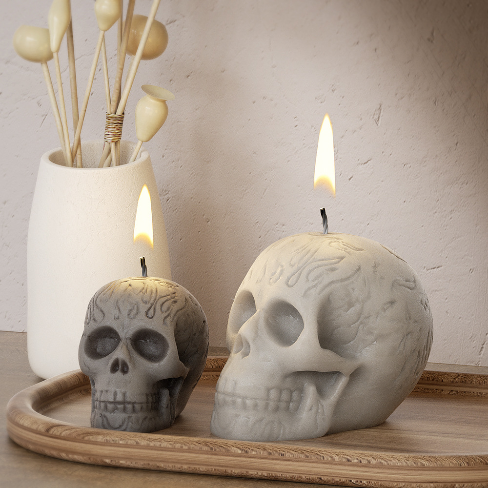 Multi Size Skull Head Silicone - Soap Making Molds incelemesi ve fiyatı