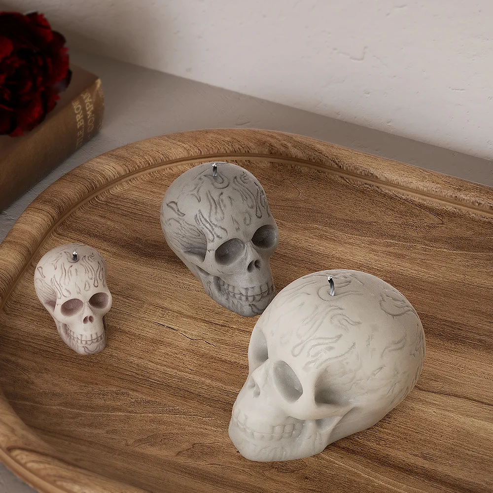 Multi Size Skull Head Silicone - Soap Making Molds incelemesi ve fiyatı