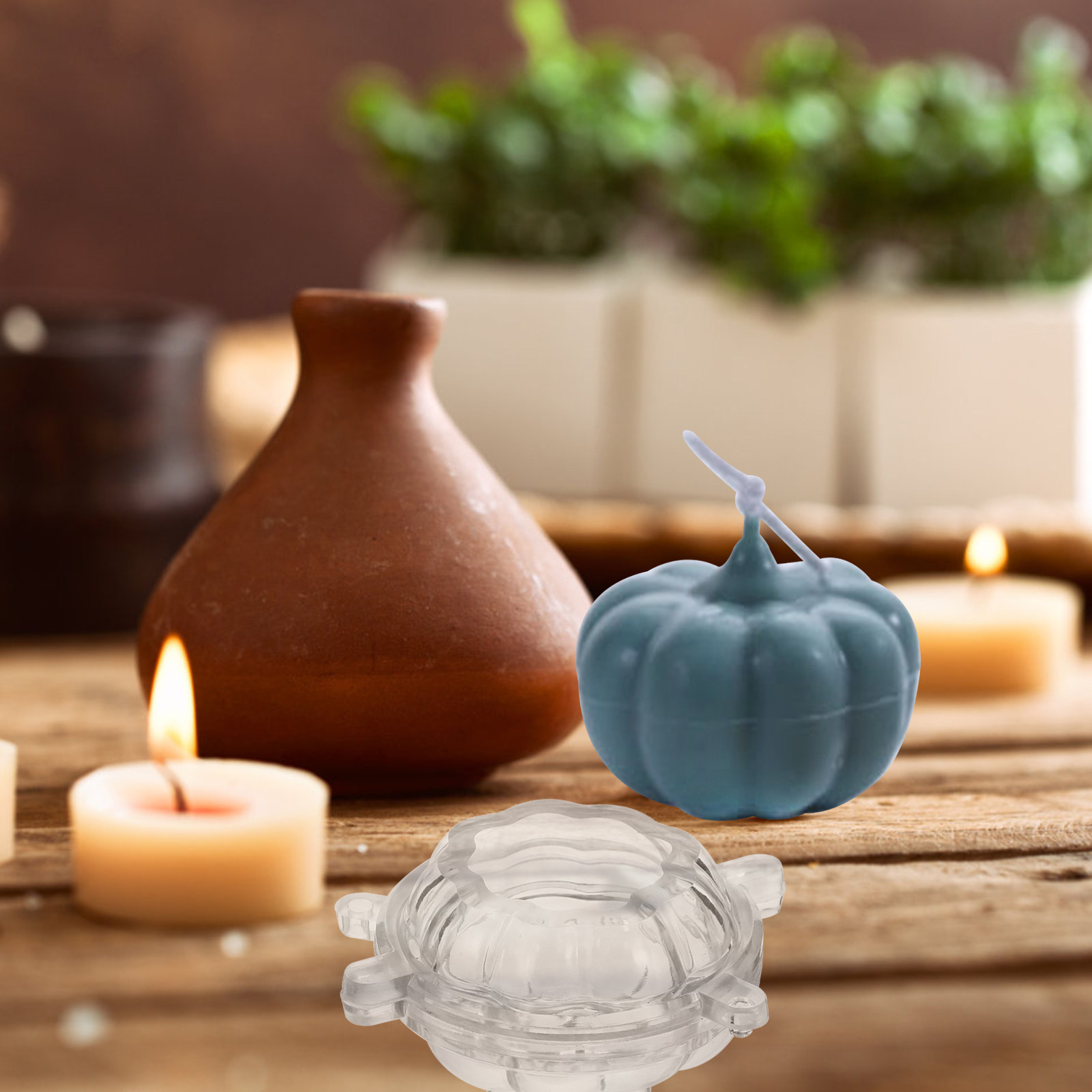 1Pcs Pumpkin Design Mold Creat - Soap Making Designs incelemesi ve fiyatı