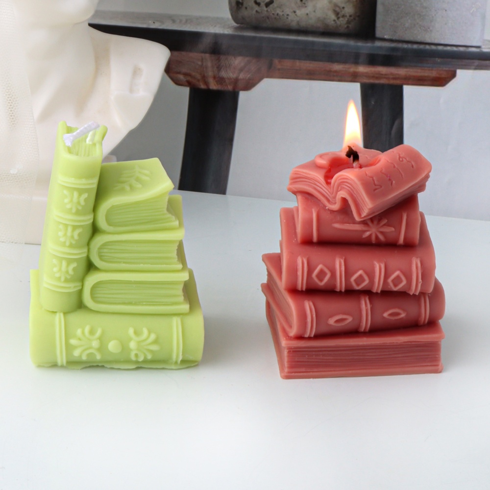 3D Books Silicone Candle Molds - Soap Making Books incelemesi ve fiyatı