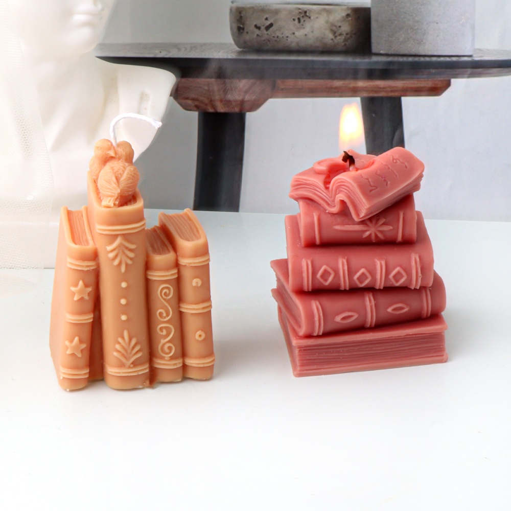 3D Books Silicone Candle Molds - Soap Making Books incelemesi ve fiyatı
