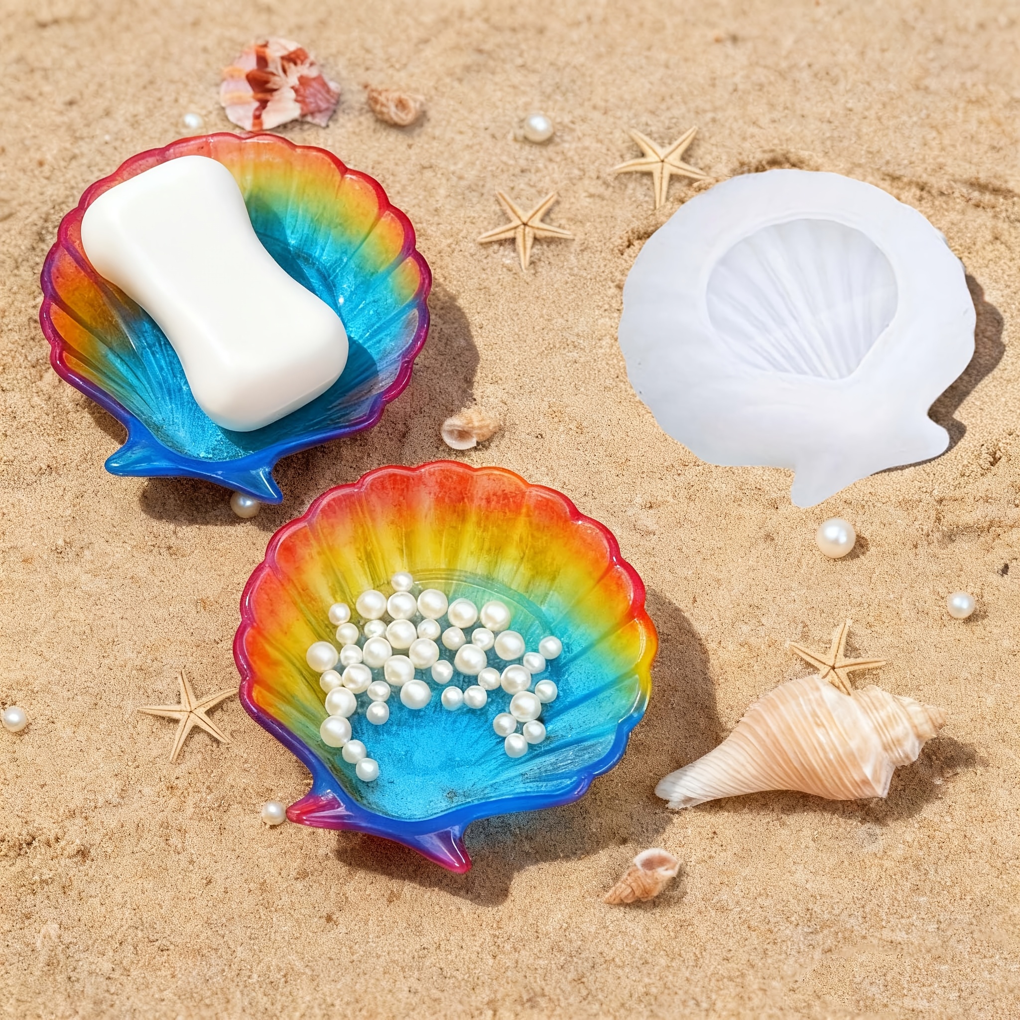 1 piece of silicone shell resi - Soap Making Oven incelemesi ve fiyatı