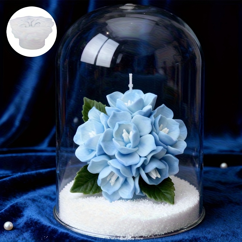 1 Hydrangea Candle Silicone Mo - Soap Making Molds incelemesi ve fiyatı