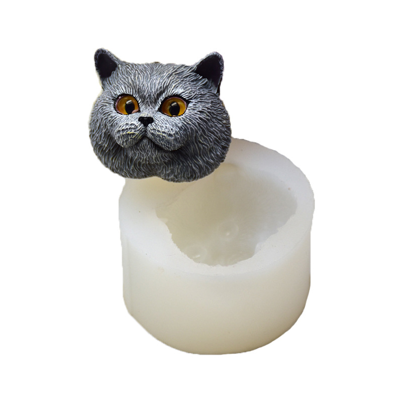 Silicone Mold Short-haired Cat - Soap Making Oven incelemesi ve fiyatı