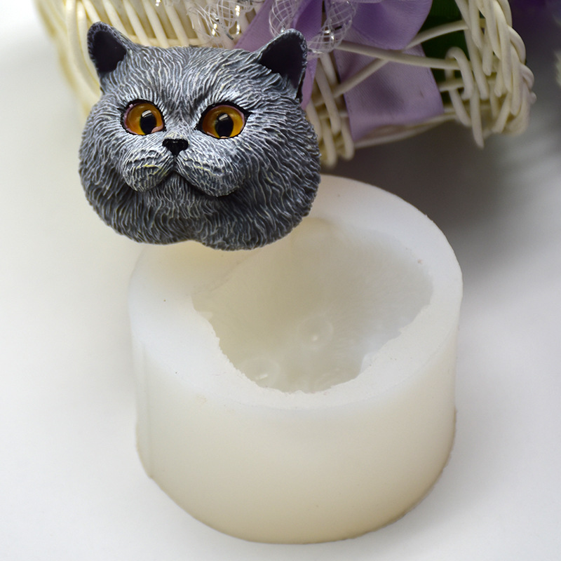 Silicone Mold Short-haired Cat - Soap Making Oven incelemesi ve fiyatı