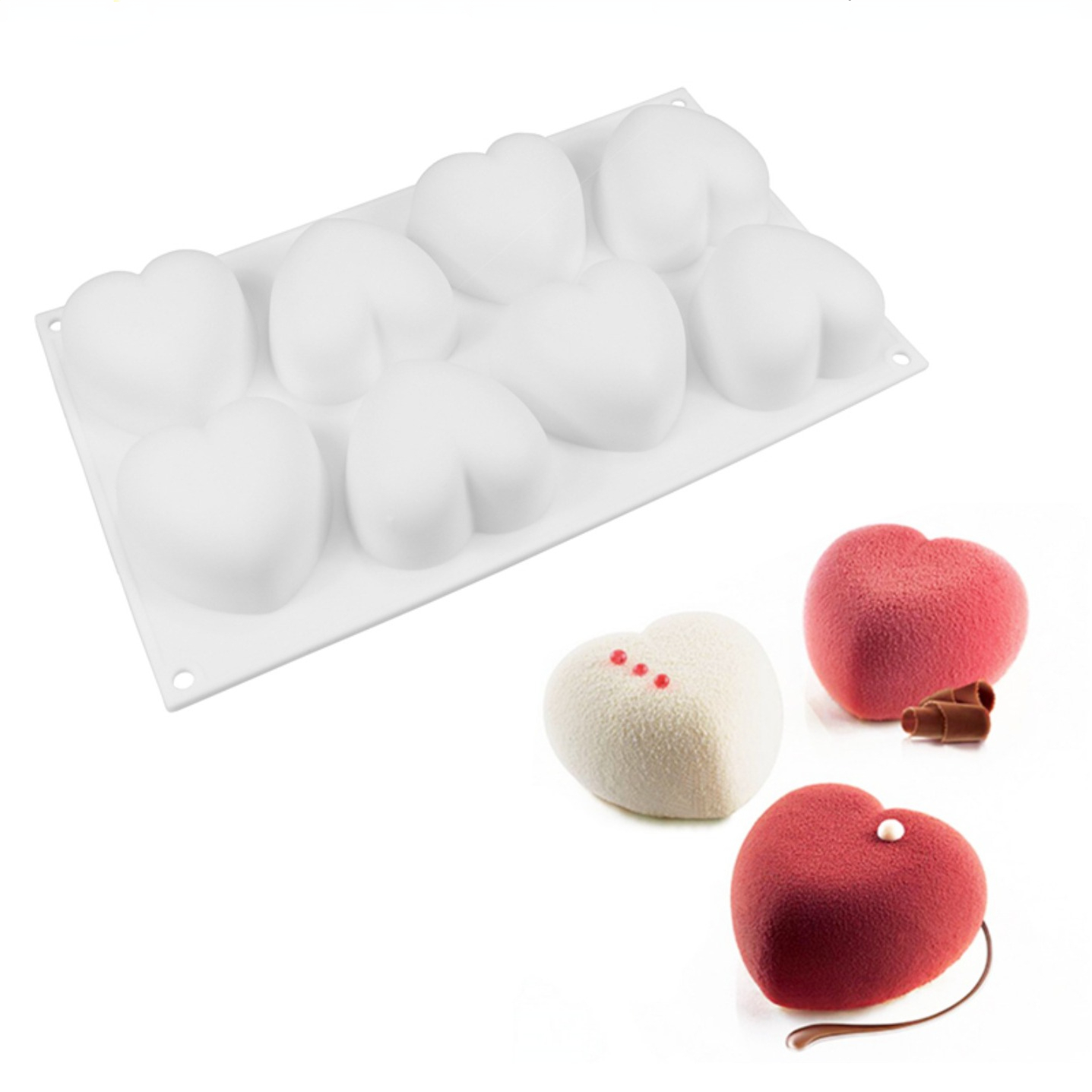 Love Heart Silicone Soap Mold  - Soap Making Items incelemesi ve fiyatı