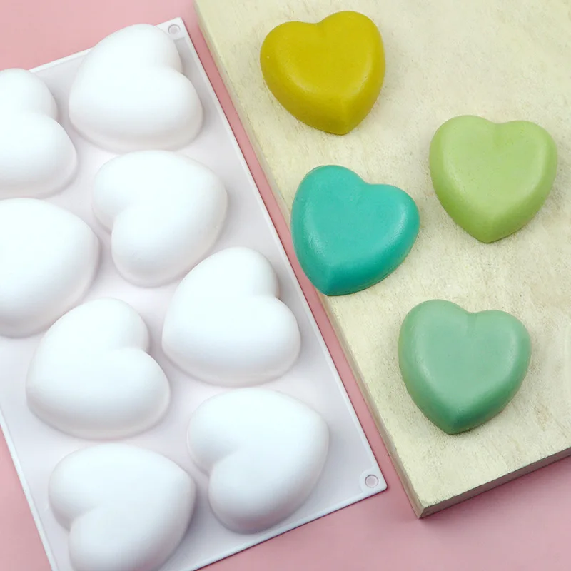 Love Heart Silicone Soap Mold  - Soap Making Items incelemesi ve fiyatı