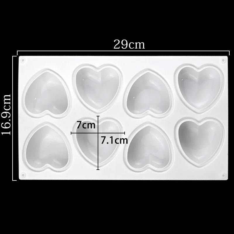 Love Heart Silicone Soap Mold  - Soap Making Items incelemesi ve fiyatı
