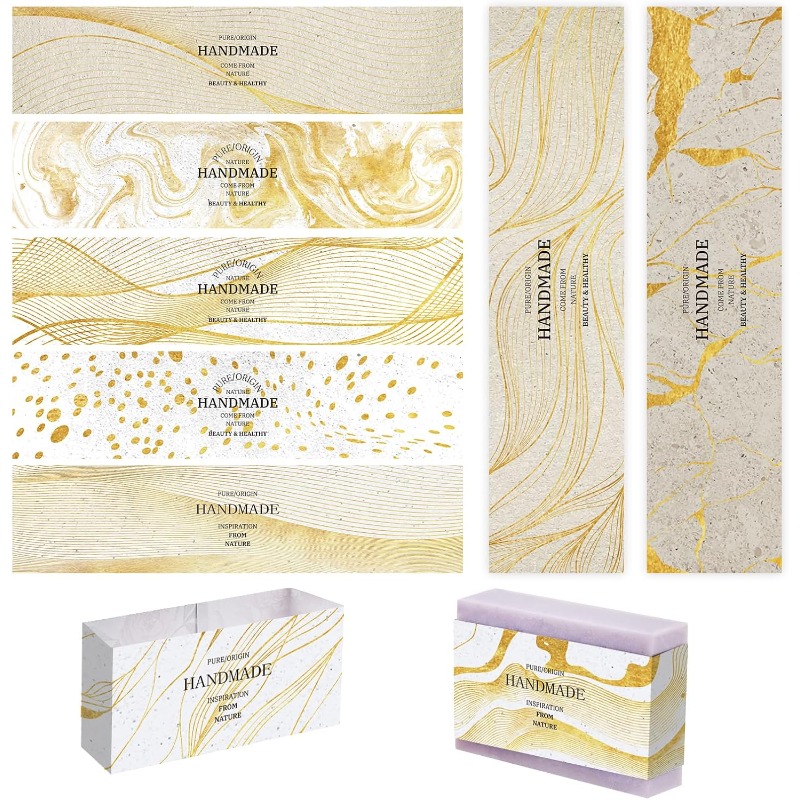 90pcs Soap Wrappers 9 Styles S - Soap Making For Beginners Book incelemesi ve fiyatı