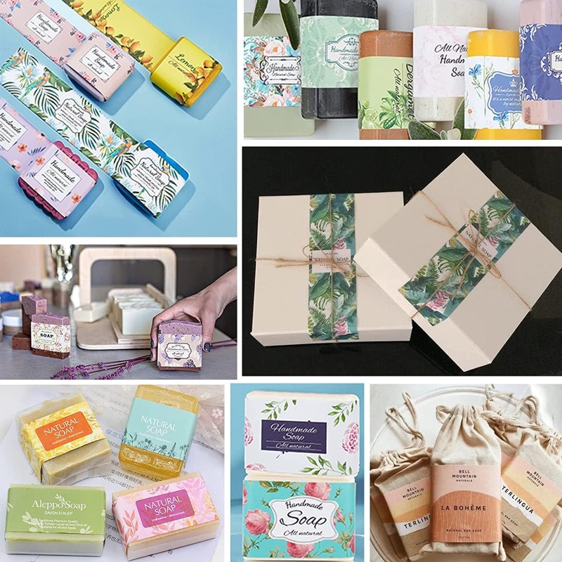 90pcs Soap Wrappers 9 Styles S - Soap Making For Beginners Book incelemesi ve fiyatı