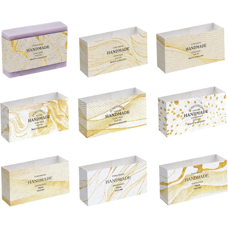 90pcs Soap Wrappers 9 Styles S - Soap Making For Beginners Book incelemesi ve fiyatı