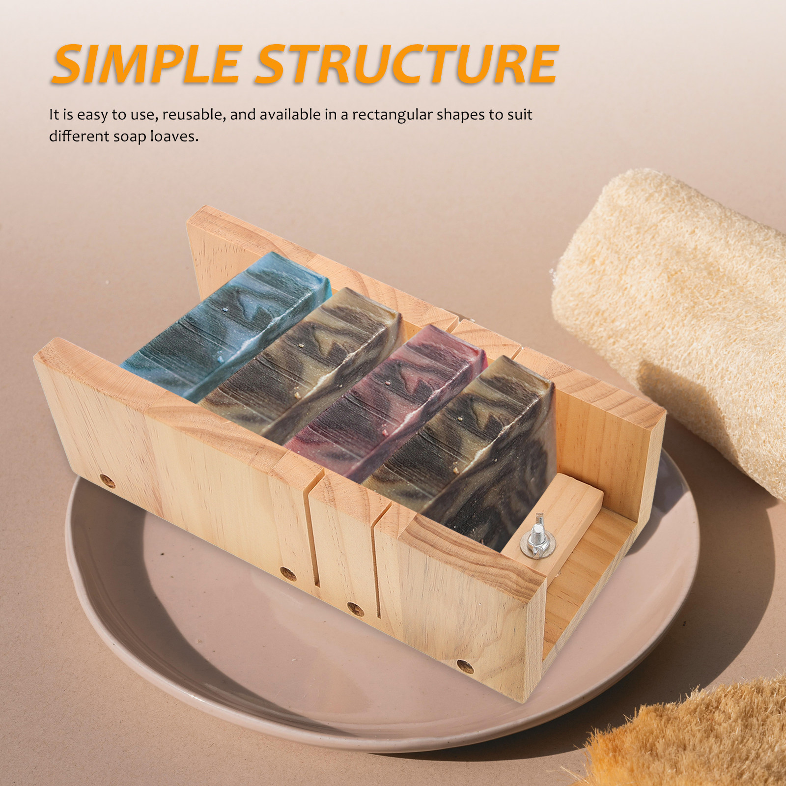 Wooden Soap Cutter Mold with D - Soap Making With Soap Base incelemesi ve fiyatı
