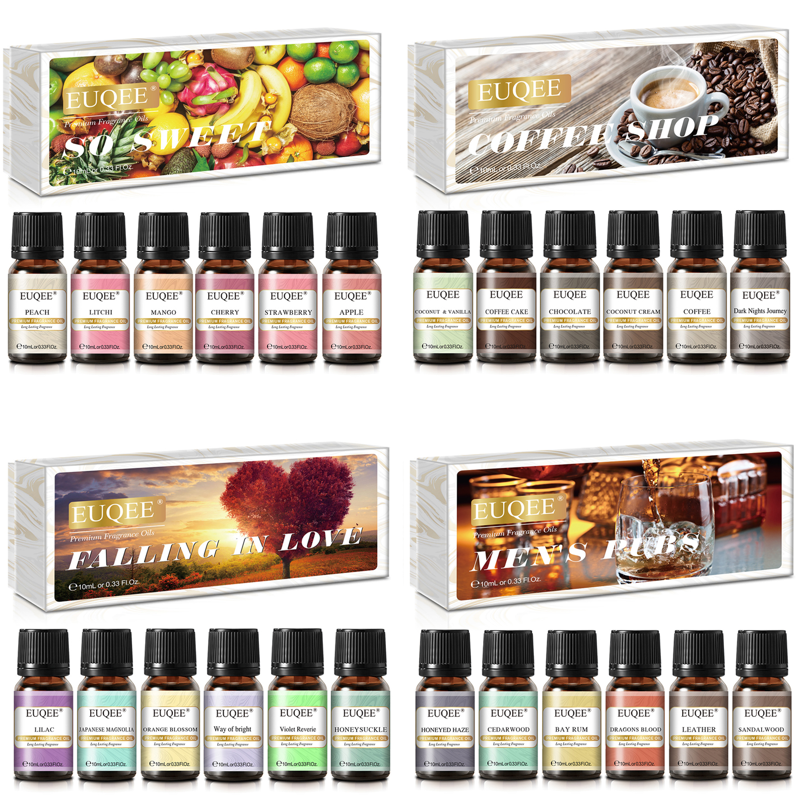 EUQEE 6pcs Fragrance Oils Set  - Soap Making Books incelemesi ve fiyatı