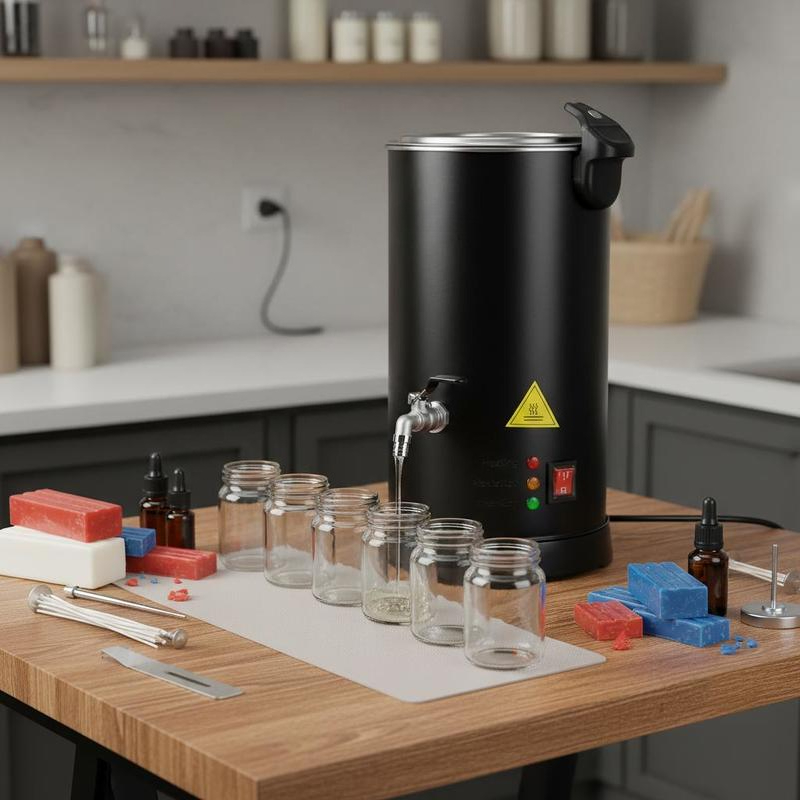 Candle Melting Machine 5.3 Qts - Soap Making With Soap Base incelemesi ve fiyatı