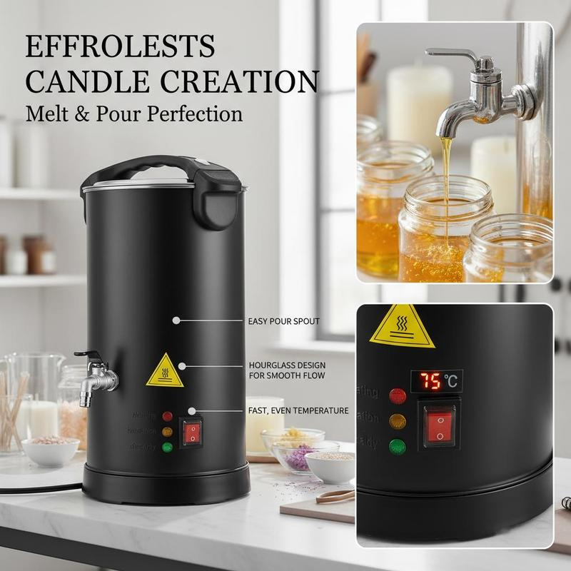 Candle Melting Machine 5.3 Qts - Soap Making With Soap Base incelemesi ve fiyatı