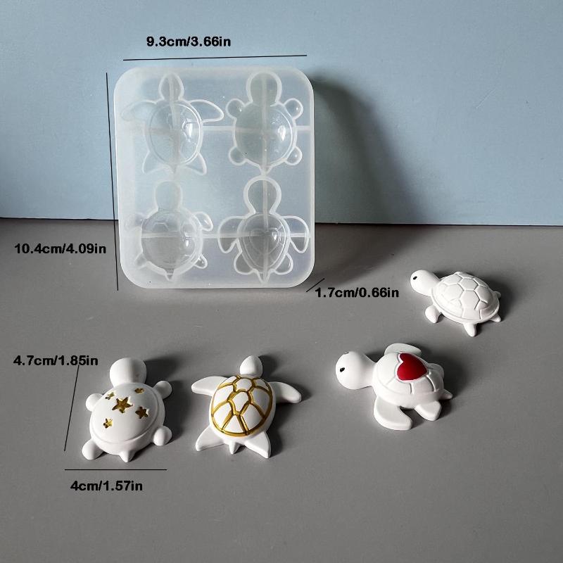 Turtle Shape Silicone Mould Se - Soap Making Oven incelemesi ve fiyatı