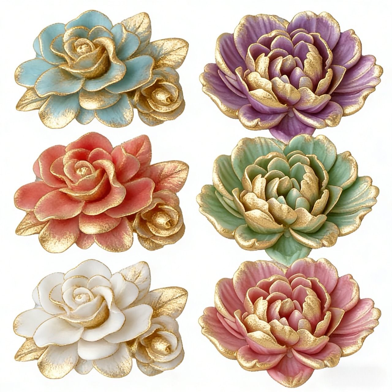 2-Piece 3D Heart-Shaped Garden - Soap Making Designs incelemesi ve fiyatı