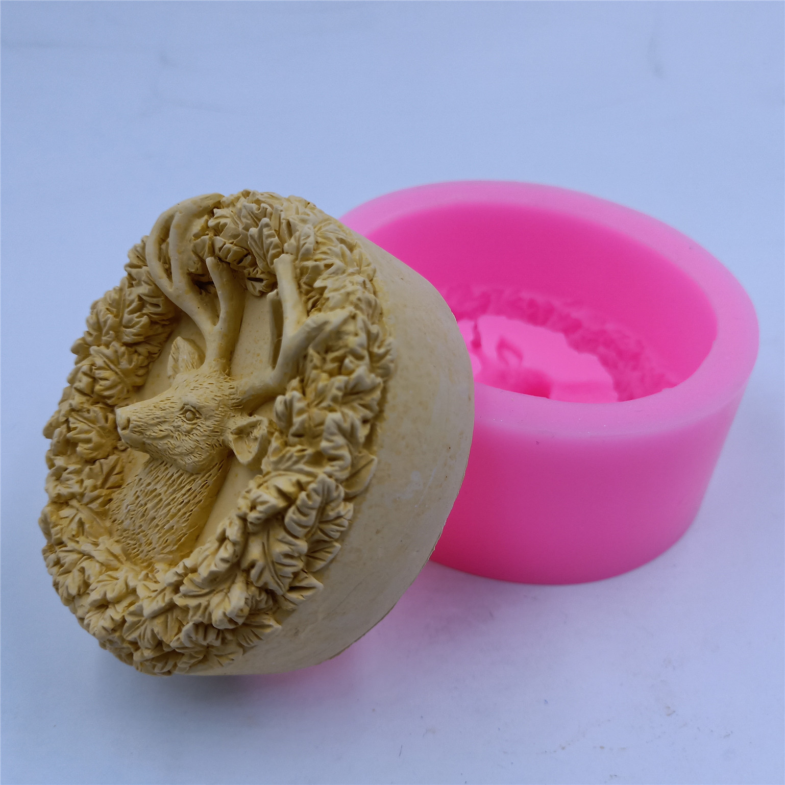 Deer Design Soap Silicone Mold - Soap Making Designs incelemesi ve fiyatı