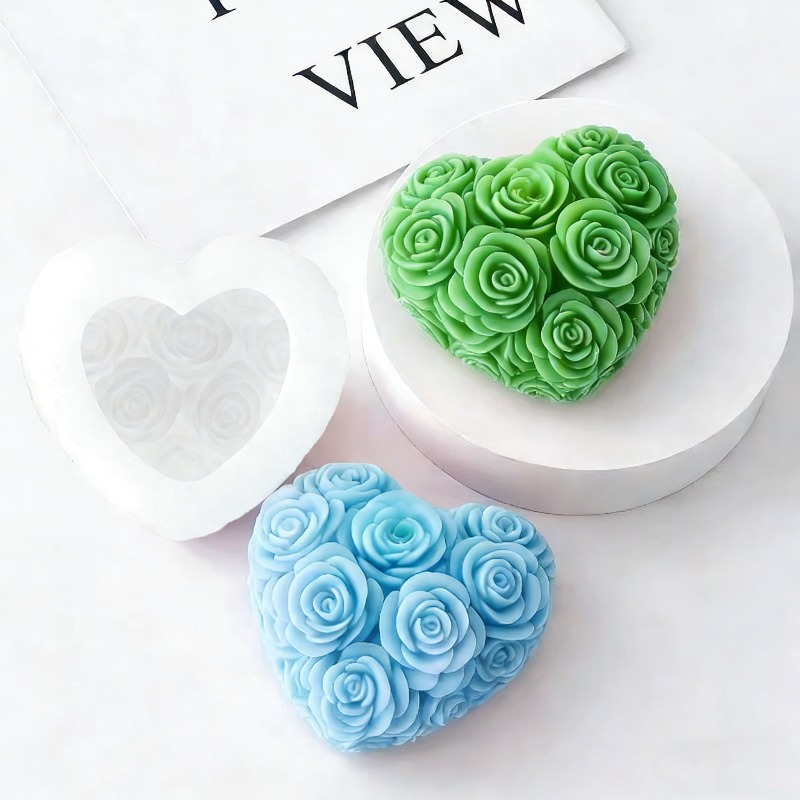DIY Love Rose Flowers Valentin - Soap Making Raw Material incelemesi ve fiyatı