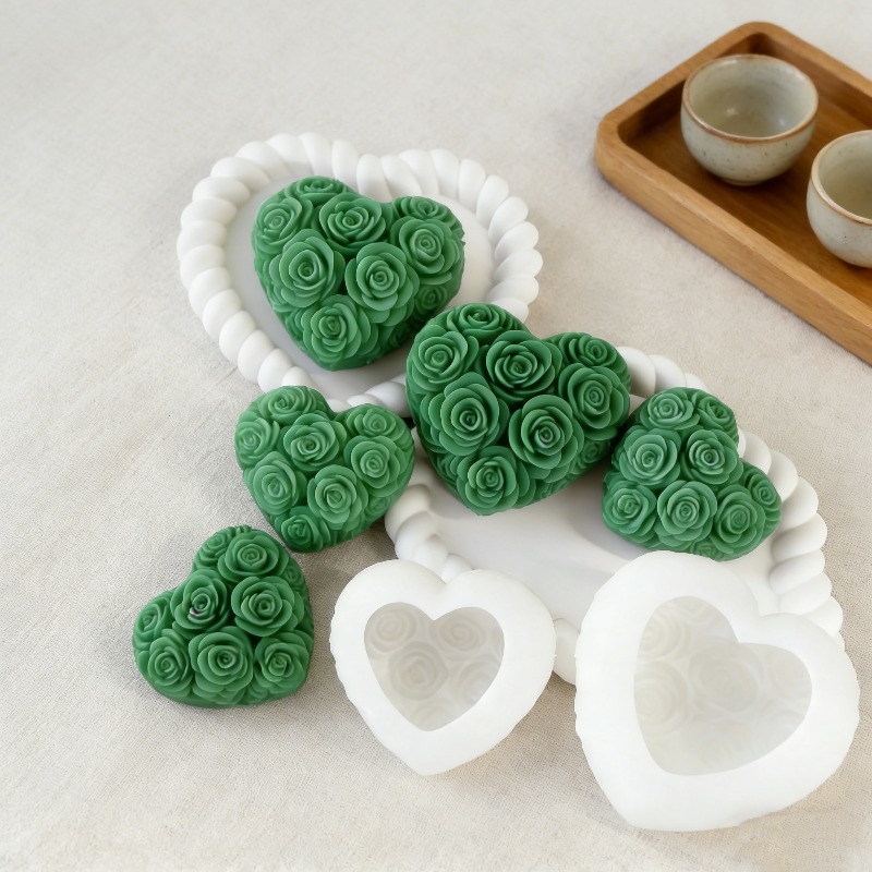 DIY Love Rose Flowers Valentin - Soap Making Raw Material incelemesi ve fiyatı