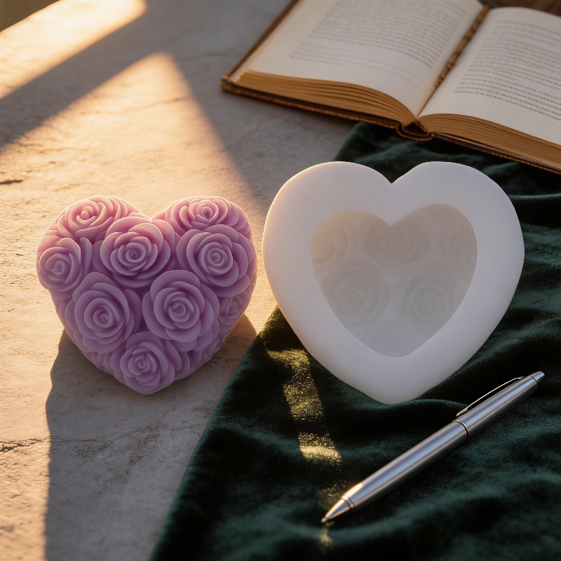 DIY Love Rose Flowers Valentin - Soap Making Raw Material incelemesi ve fiyatı