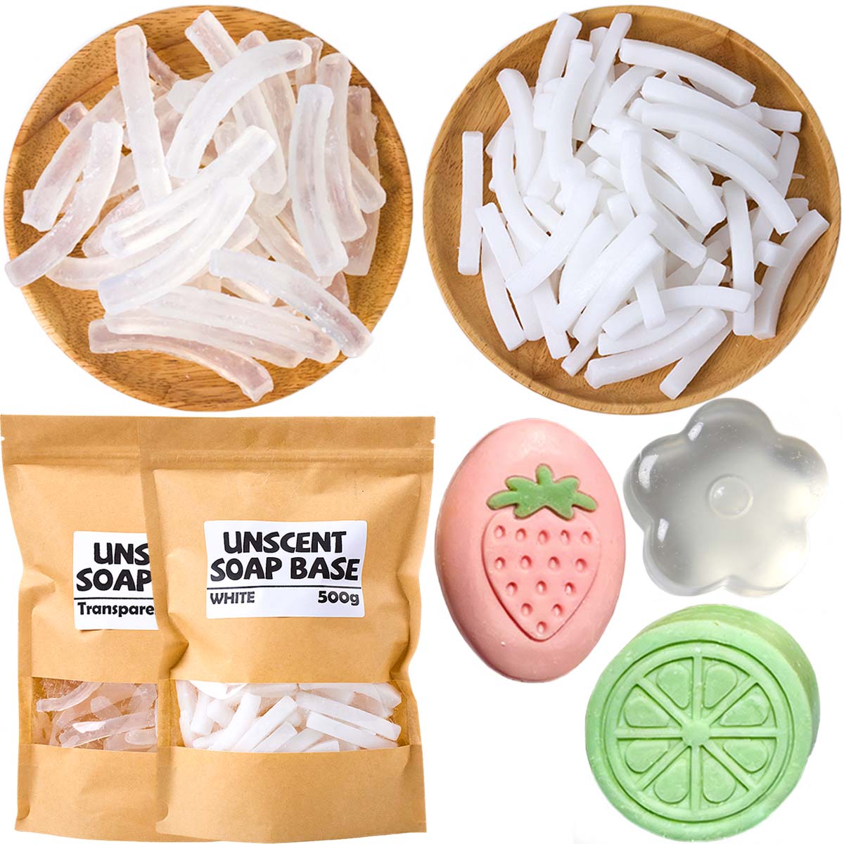 500g Glycerin Soap Base DIY Ha - Soap Making Raw Material incelemesi ve fiyatı