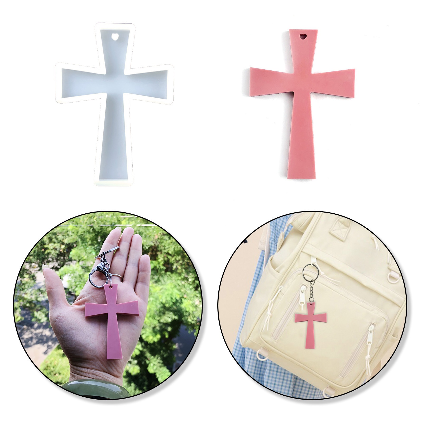 Silicone Mold Blessing Cross D - Soap Making Raw Material incelemesi ve fiyatı