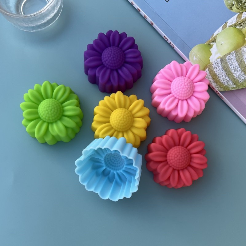 6 Pcs Set Non-Stick Flower Des - Soap Making Oven incelemesi ve fiyatı