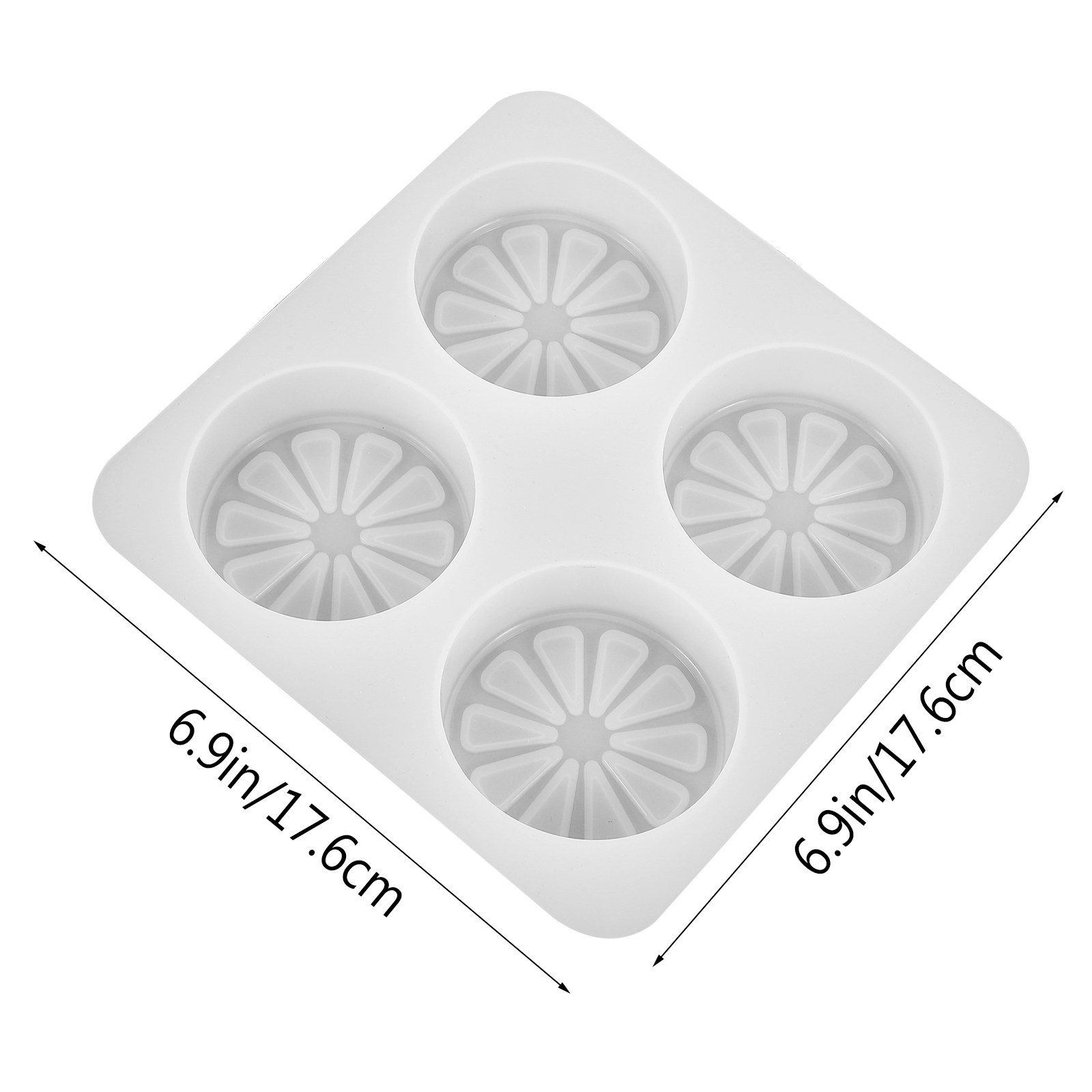 Lemon Slice DIY Silicone Soap  - Soap Making Die incelemesi ve fiyatı