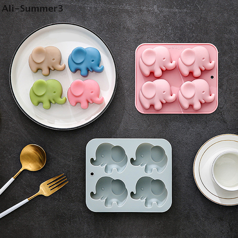 4-hole Baby Elephant Silicone  - Soap Making Molds incelemesi ve fiyatı