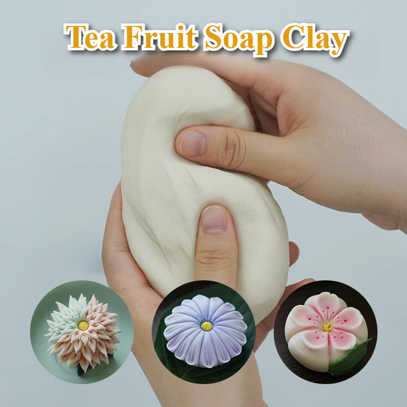 100g Tea Fruit Clay Soap Clay  - Soap Making Raw Material incelemesi ve fiyatı