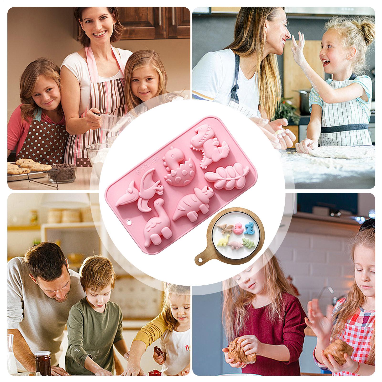 Silicone 6 Cavities Dinosaur J - Soap Making Oven incelemesi ve fiyatı