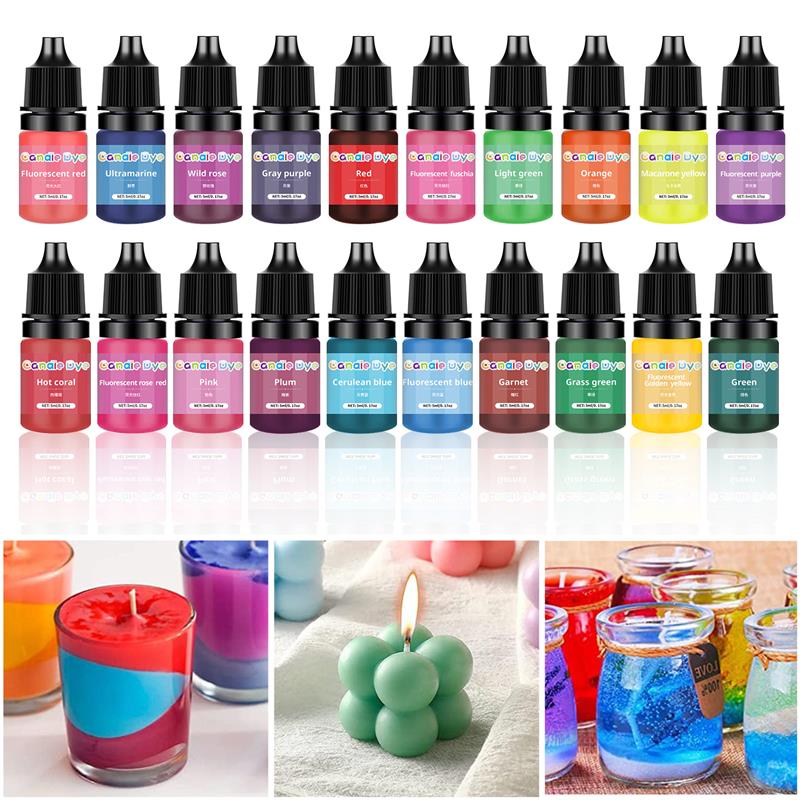 5ml/Bottle Candle Dye Pigments - Soap Making Raw Material incelemesi ve fiyatı