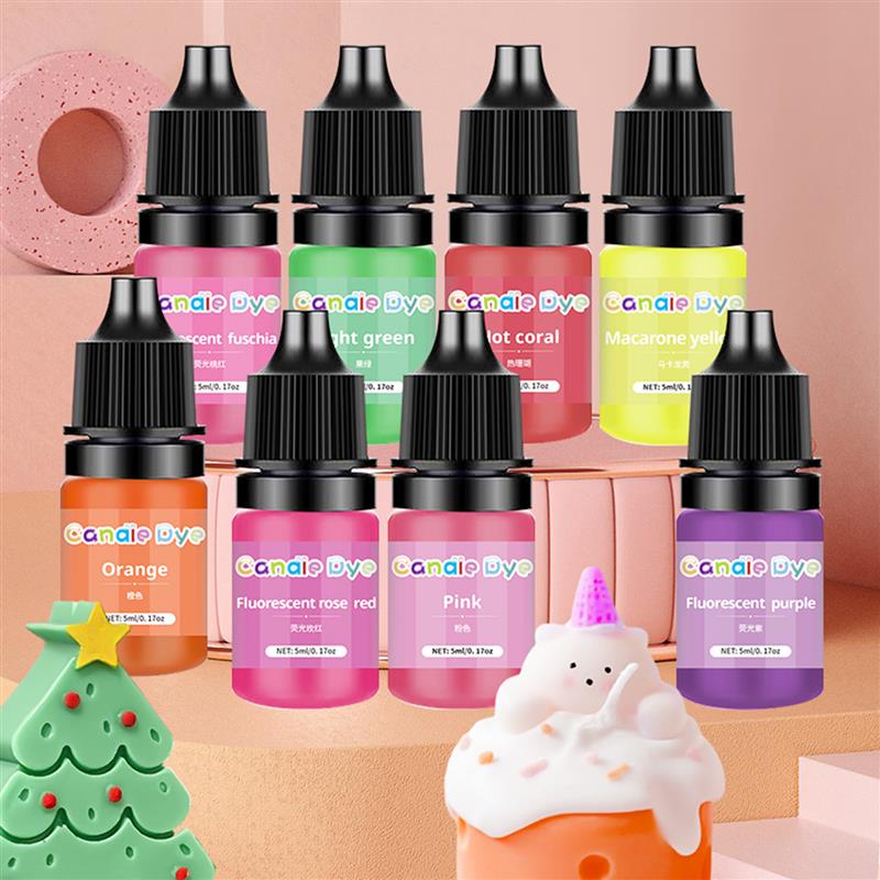 5ml/Bottle Candle Dye Pigments - Soap Making Raw Material incelemesi ve fiyatı